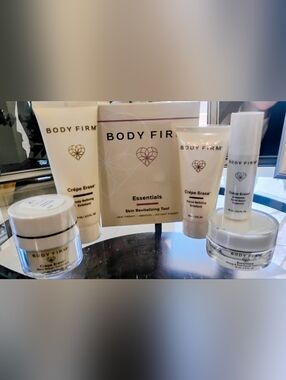 BODY FIRM Crêpe Erase Essentials Set ~ Original Packaging~Priced 2 Sell